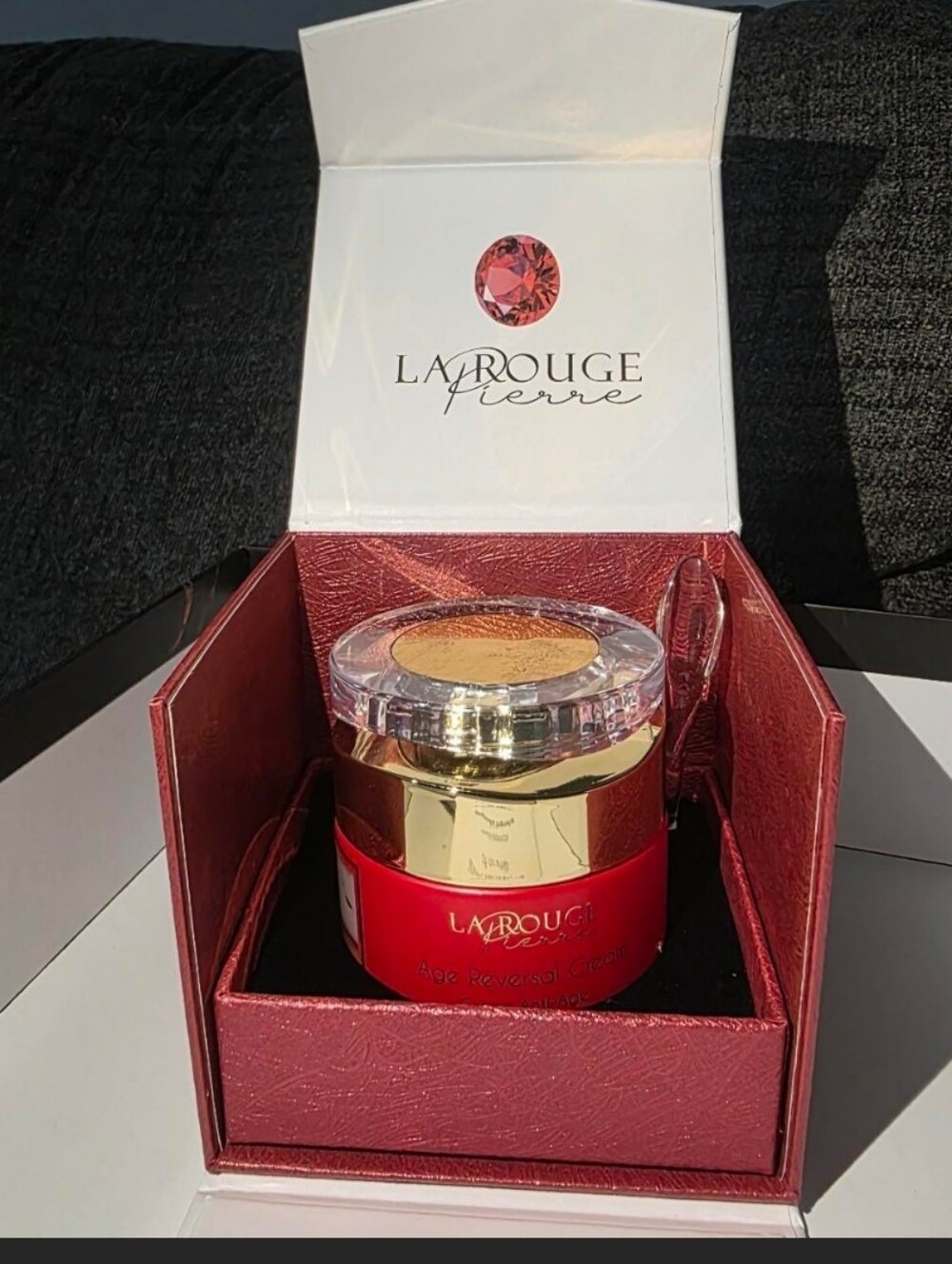 La Rouge Pierre Age Reversal Cream Coral Collection 1.7oz New In Box MSRP $895